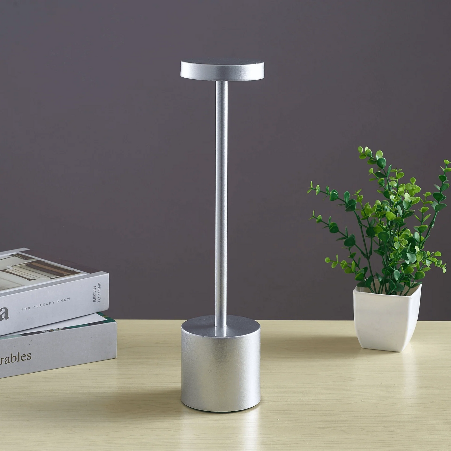 Rechargeable Metal Touch LED Lamps